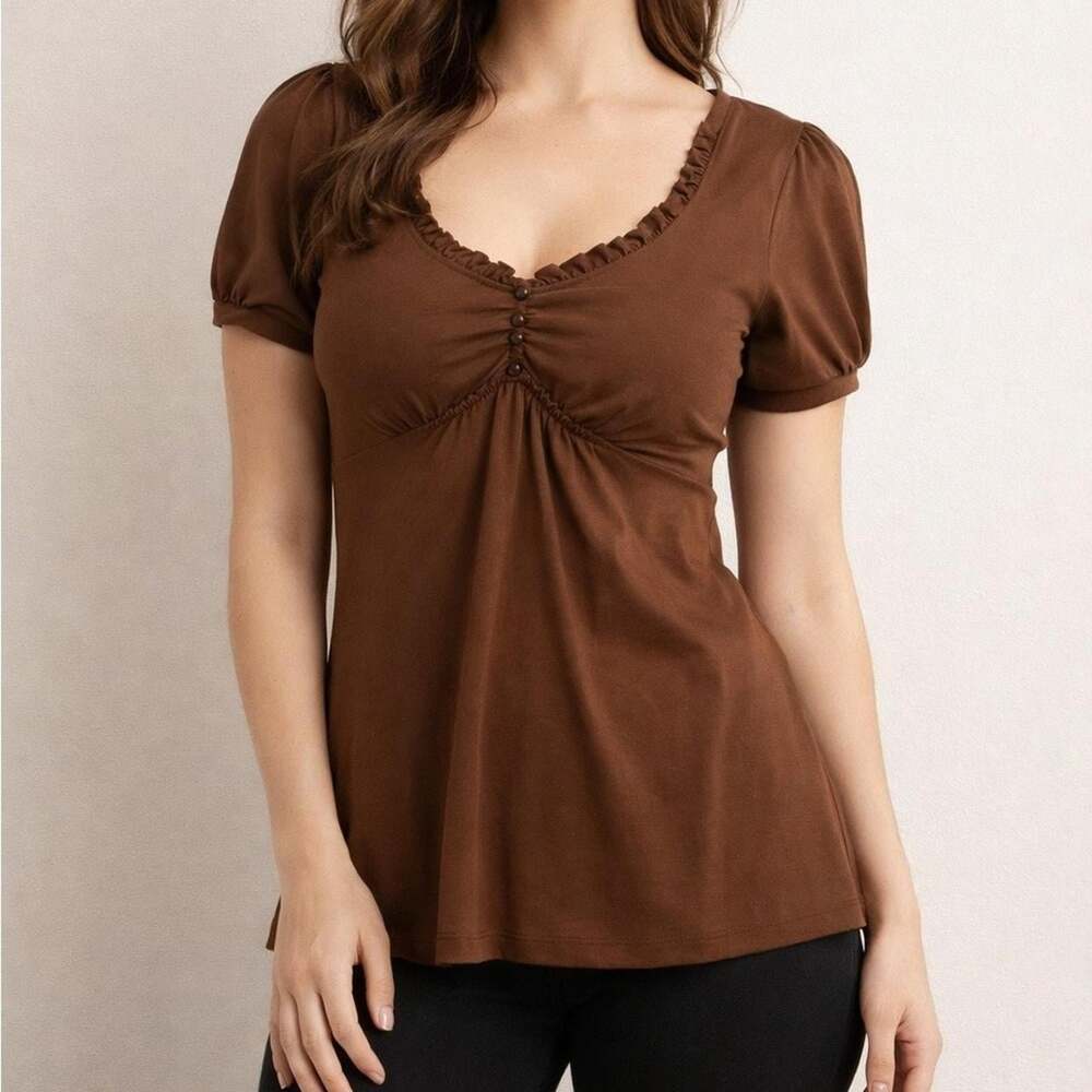 Women's Brown Blouse